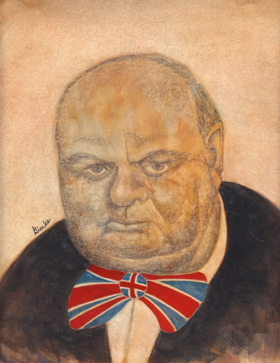 Churchill Archival Print by Vera Gierke 