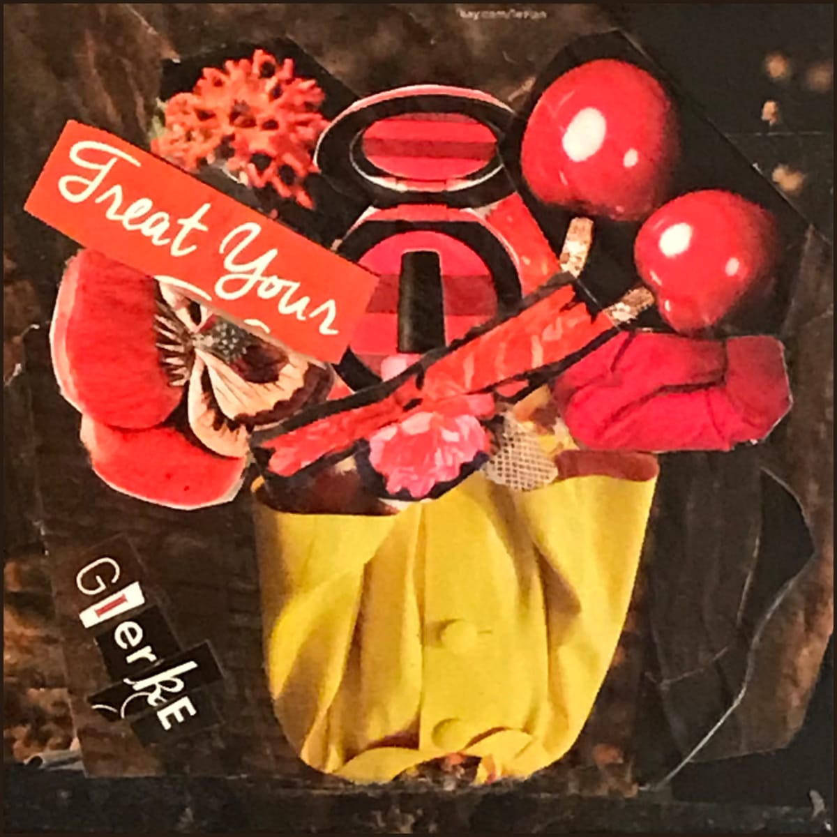 Yellow with Treats and Tricks 