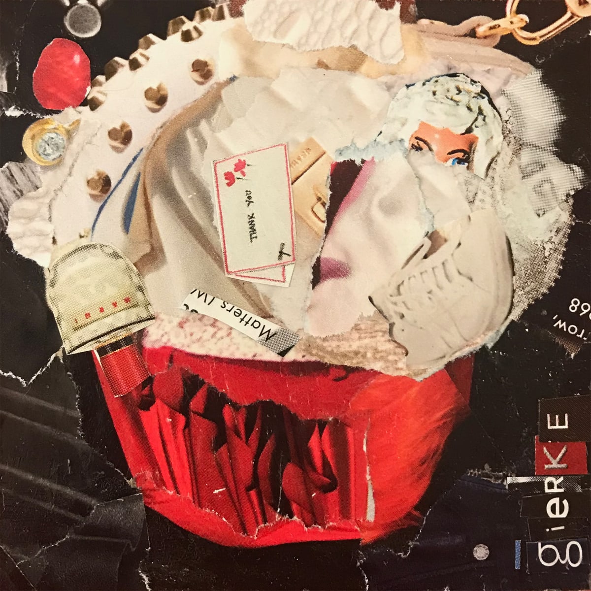 Red Velvet with White by Vera Gierke 