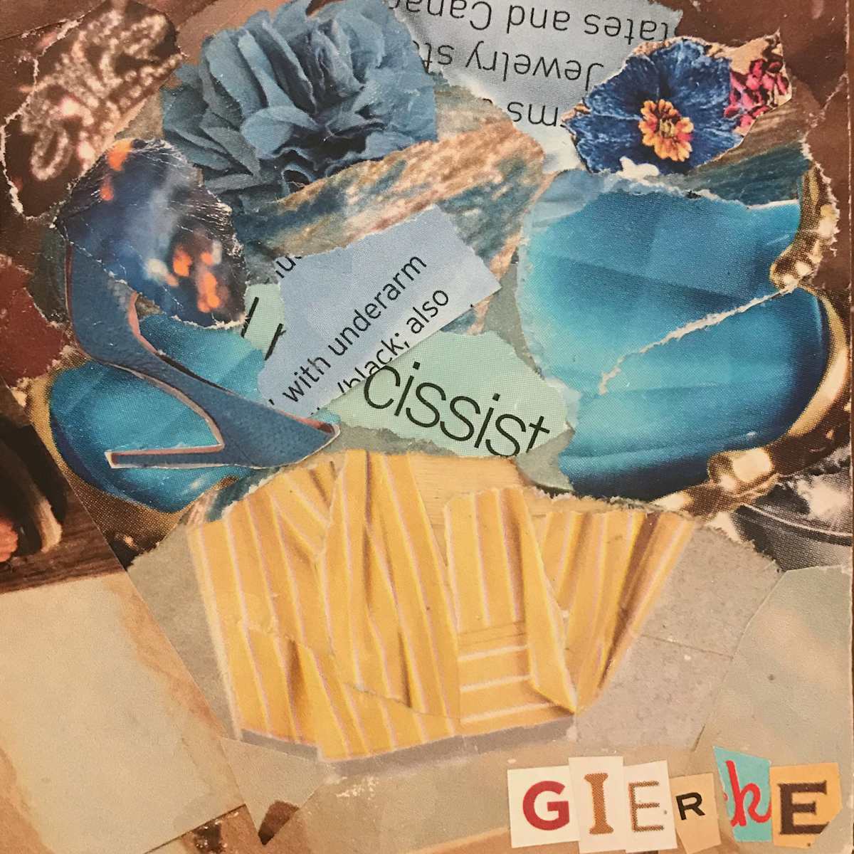 Yellow With Blue by Vera Gierke, Image 1.