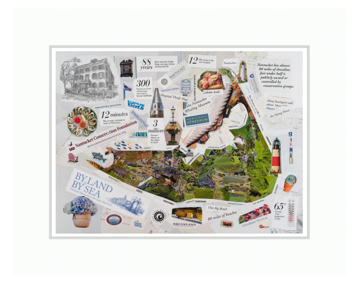 Many Things Nantucket print by Vera Gierke 