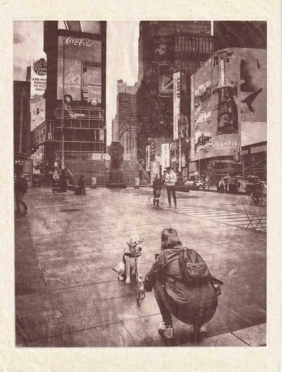Times Square During Covid 2/10 by Vera Gierke, Image 1.