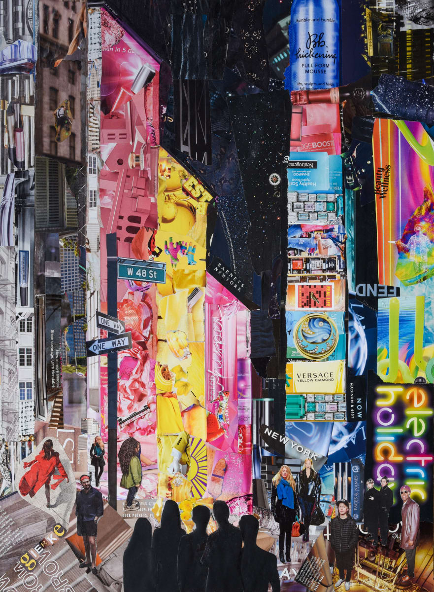The Neon Lights of Times Square by Vera Gierke  Image: This is based on images of time I spent in New York City