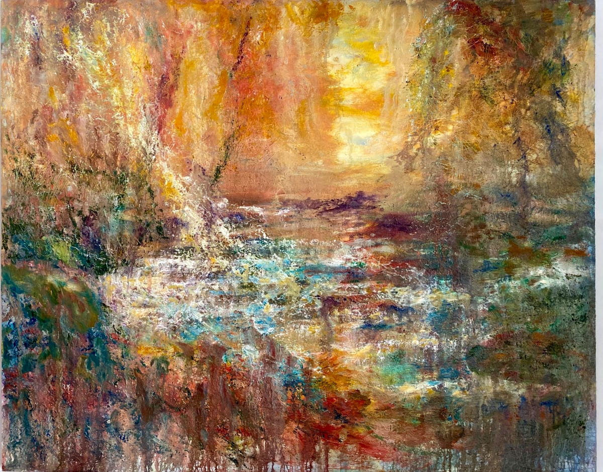 Abstract Waterfall, Image 1.