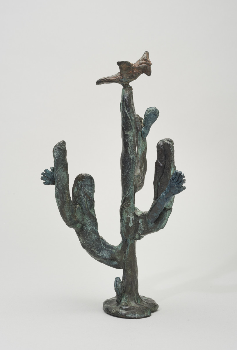 Blue Foot Cactus by Gina Michaels  