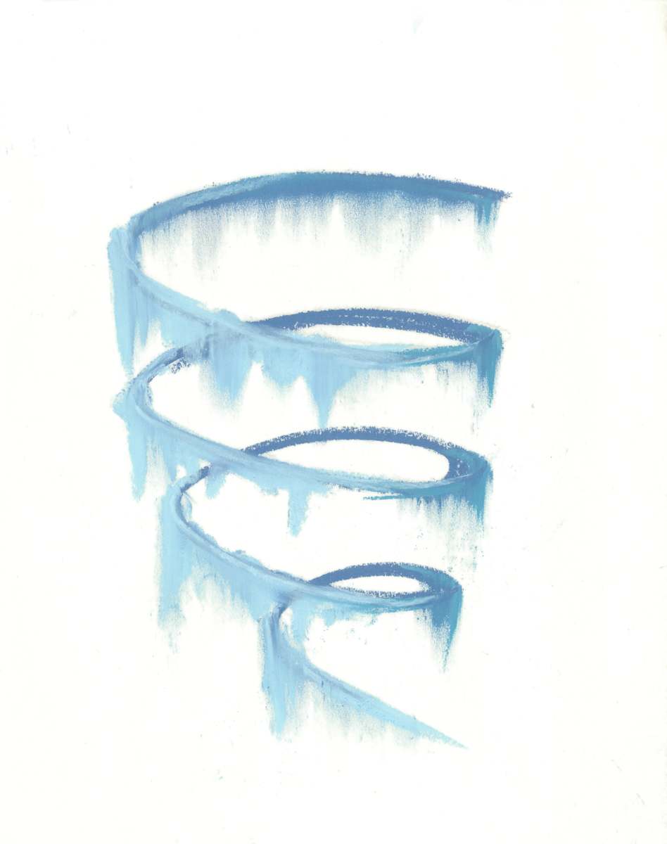 Helix Blue by Hannah Luxton 