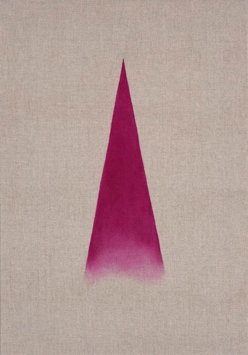 Pinnacle, III (magenta) by Hannah Luxton 