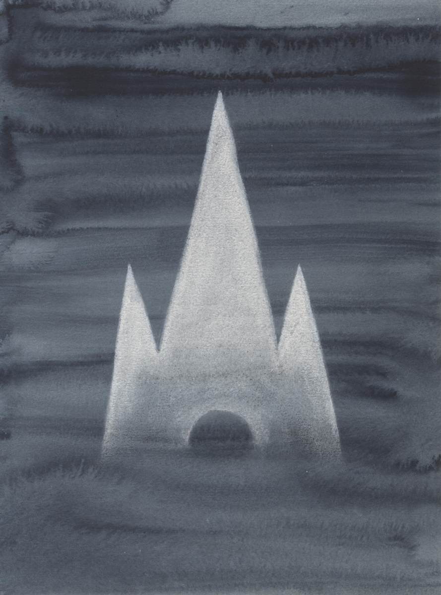 The Magic Mountain (study) by Hannah Luxton 