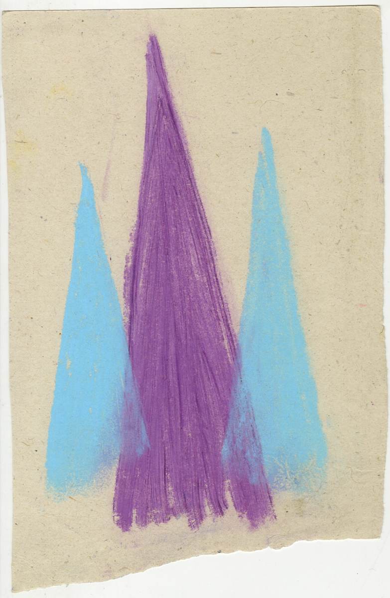 Trinity Study (violet) by Hannah Luxton 