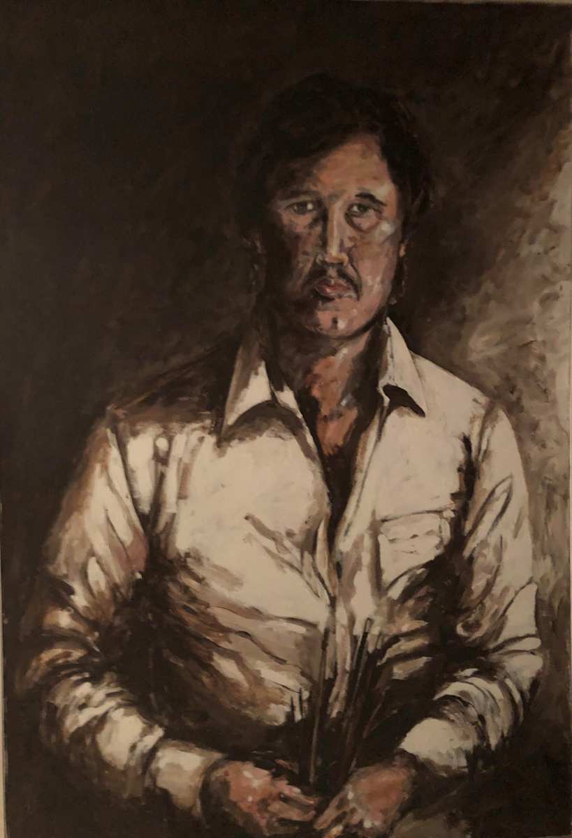 Self Portrait on Carolcrest  Image: A Desire to Identify as an Artist