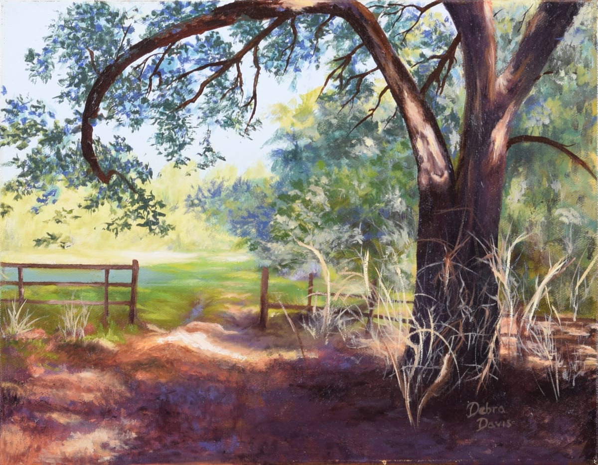 Under the Oaks Embrace by Debra Davis 