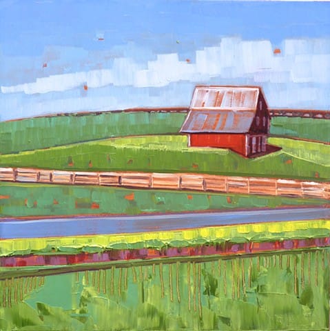 Barn on the Road, Image 1.