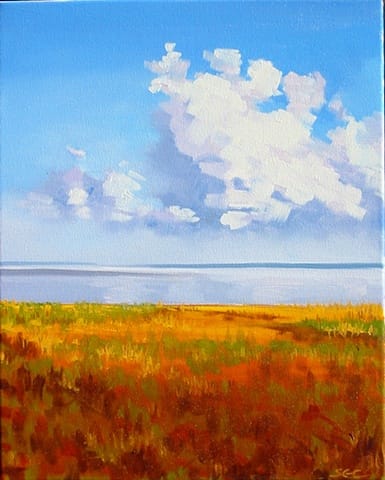 Hot Grass, Cool River, Image 1.