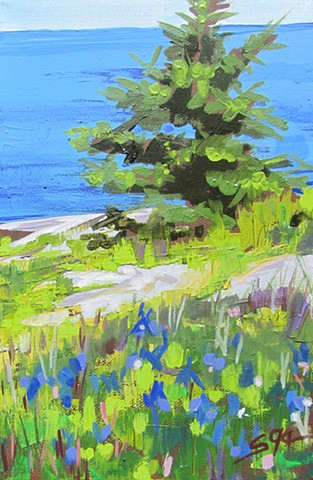 Iris by the Sea, Image 1.