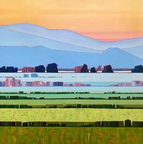 Misty Blue Again and Again by Sarah Gayle Carter, Image 1.