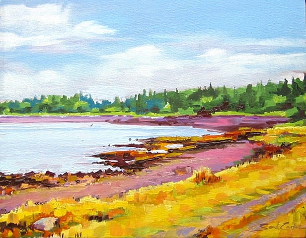 Mudflats in Maine, Image 1.
