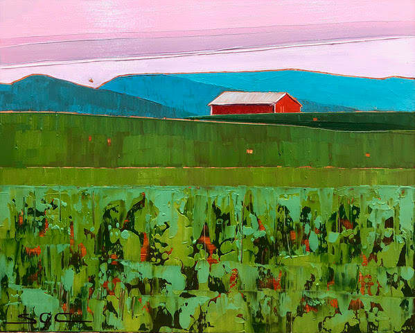 Red Barn Rising, Image 1.