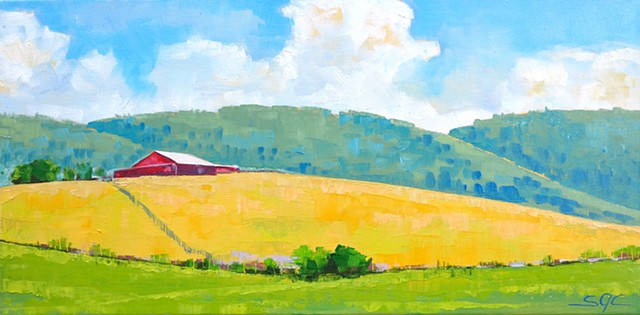 Red Barn Rising, Image 1.