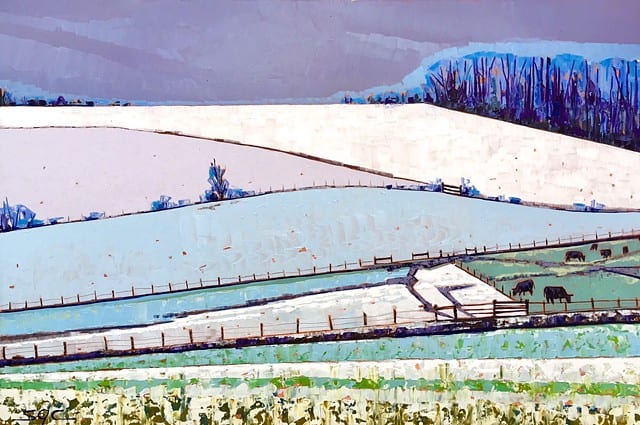 Rhapsody in Blue, with Cows, Image 1.