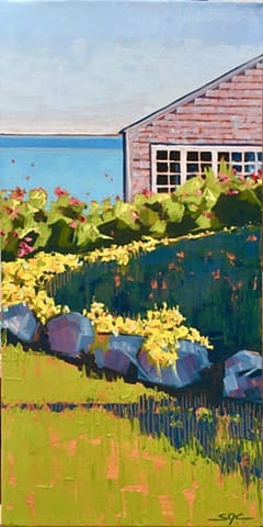Vertical View, Monhegan, Image 1.