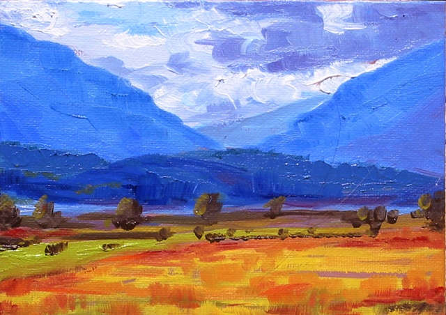 Warm Plain, Cool Hills, Image 1.