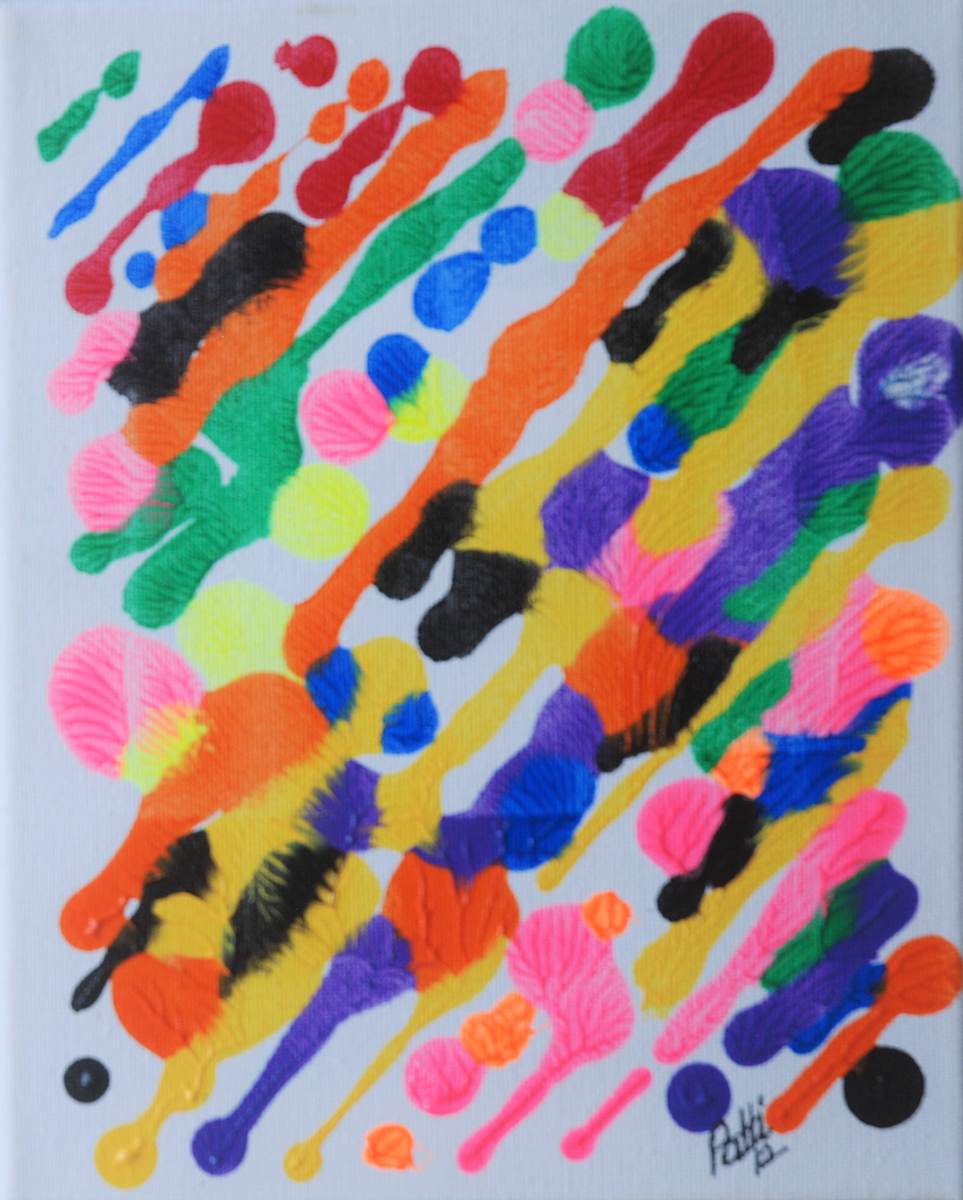 RAINBOW CONFETTI by Patti Cooprider  Image: RAINBOW CONFETTI