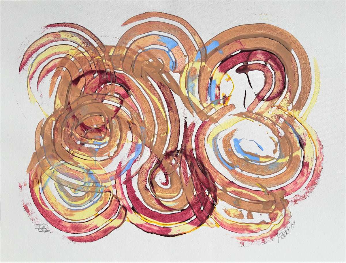 ROUND 'N ROUND WE GO by Patti Cooprider  Image: ROUND 'N ROUND WE GO