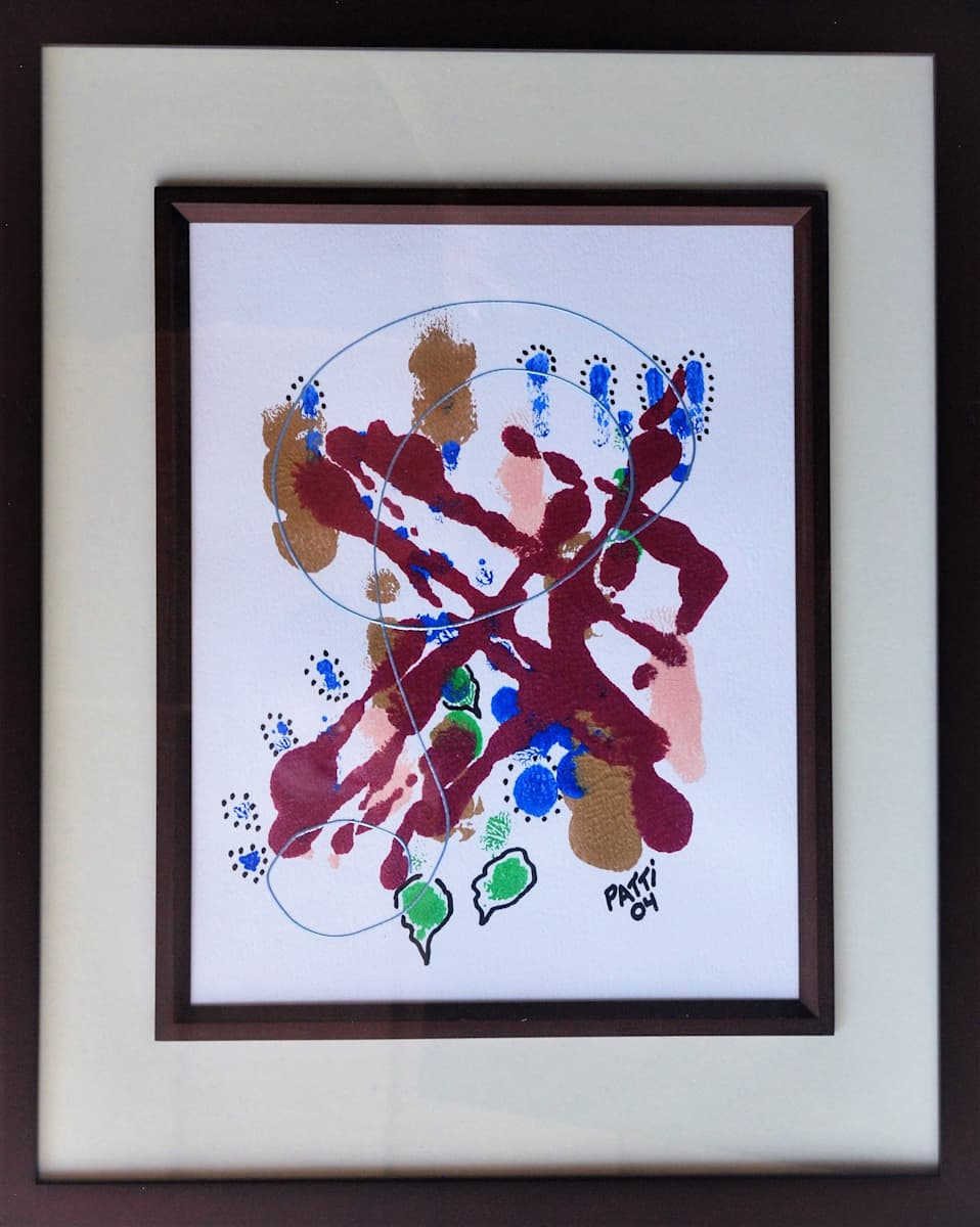 UNDISCLOSED by Patti Cooprider  Image: UNDISCLOSED (In glass frame, matted)