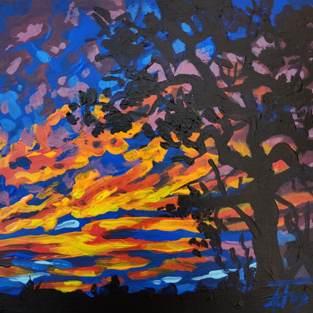 The Old Knobby Tree by Allison Fox 