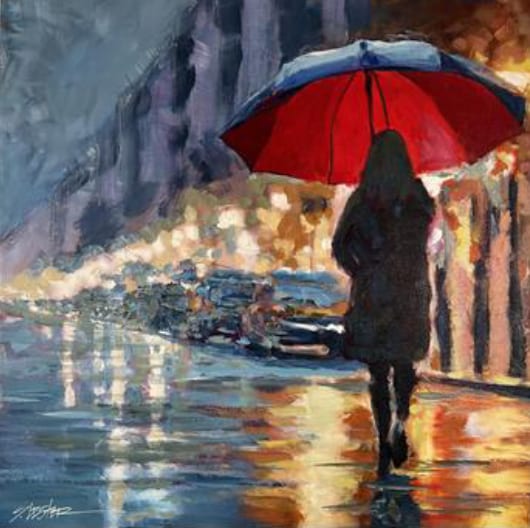 Evening Rain by Steven Lester 