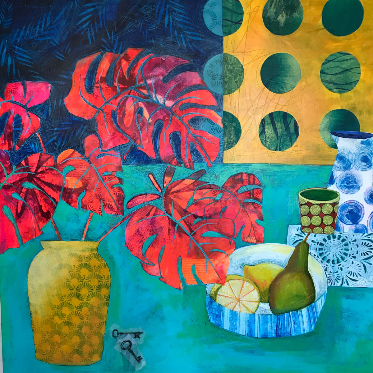 Still Life with Monstera 