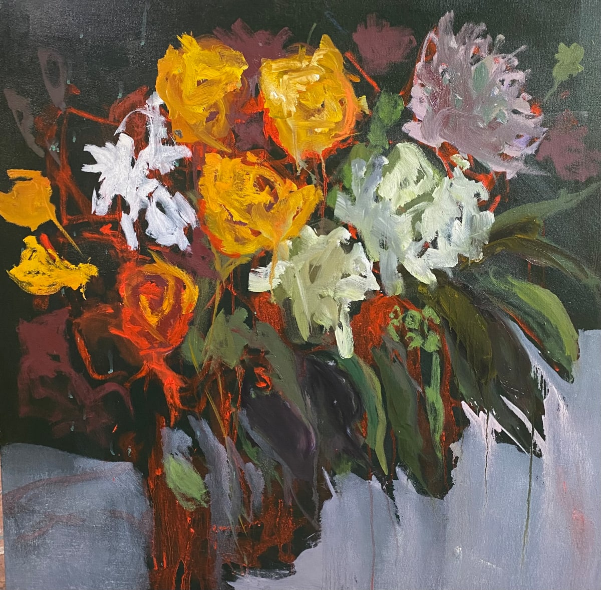 “Not Fruit, Henry! Roses” by Rhonda Bell Studio 