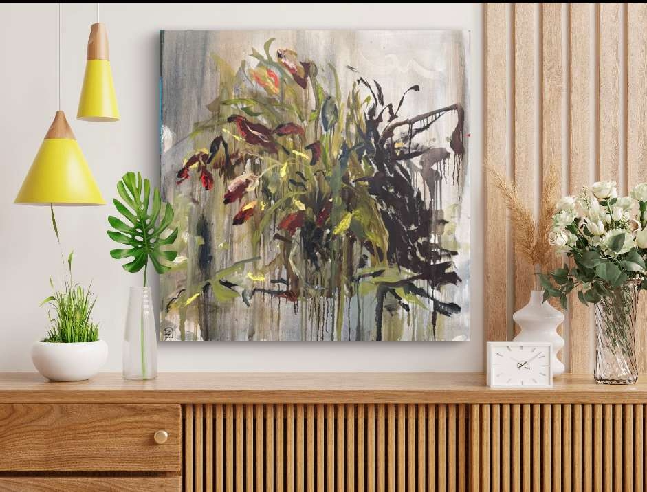 Tulips by Rhonda Bell Studio 