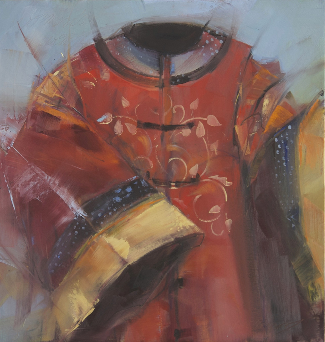 Red Dragon Robe by Patricia Canney 