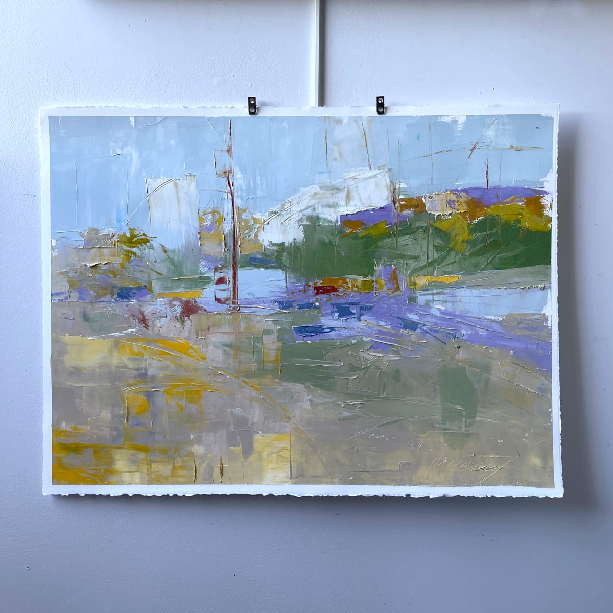 Summer Studio View by Patricia Canney 