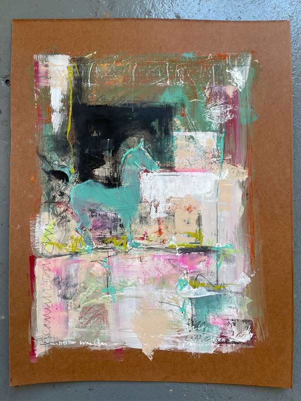 Protector Celestial Horse II by Patricia Canney 