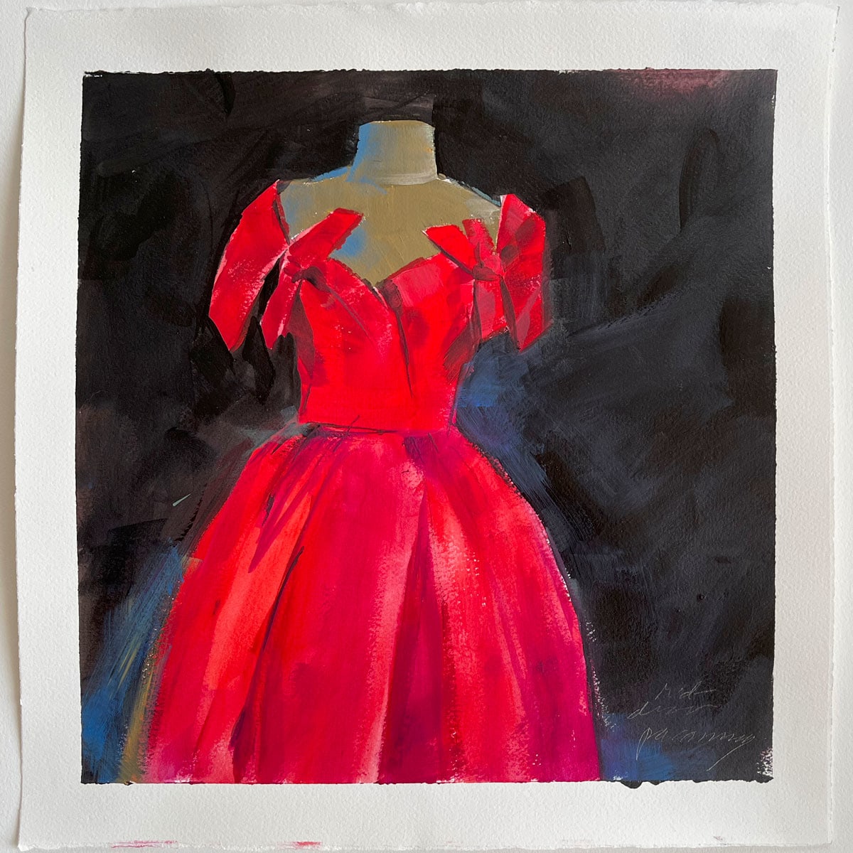 Red Dior by Patricia Canney 