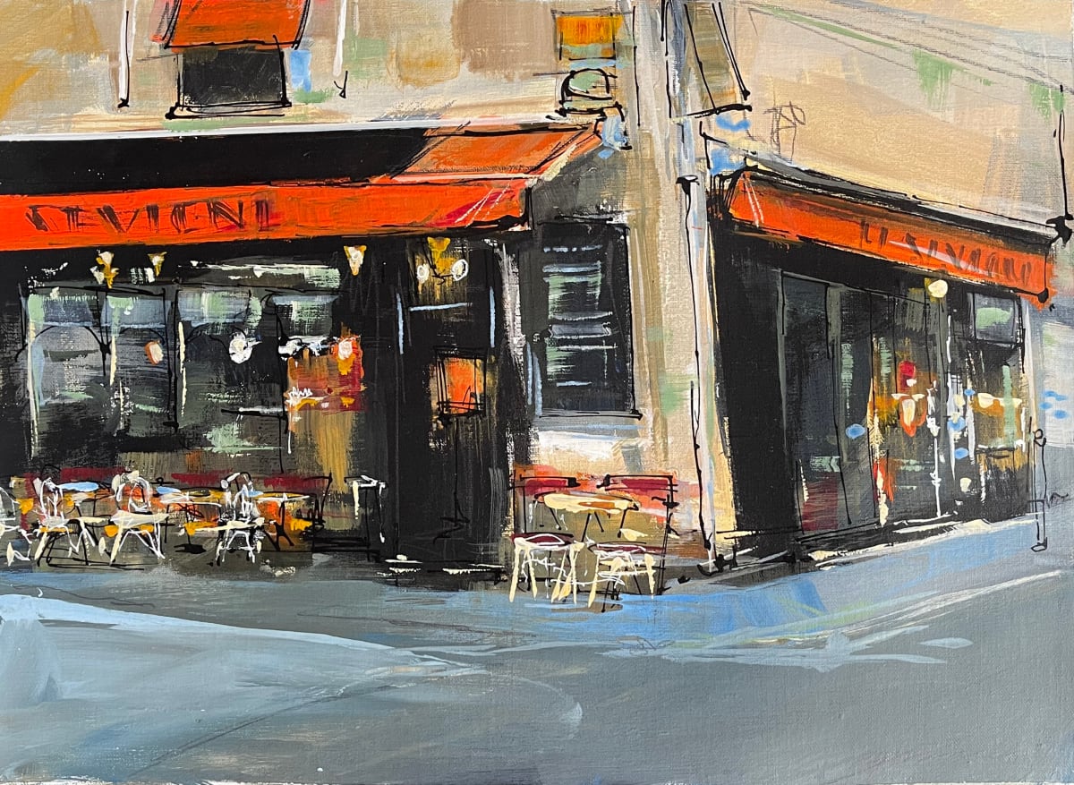 Cafe Sevigne, Paris by Patricia Canney, Image 19.