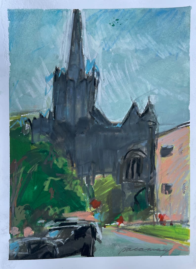 Church from Groveland Terrace by Patricia Canney, Image 16.