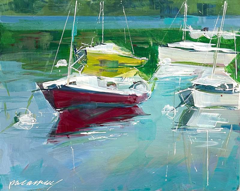 The Red Boat by Patricia Canney, Image 4.