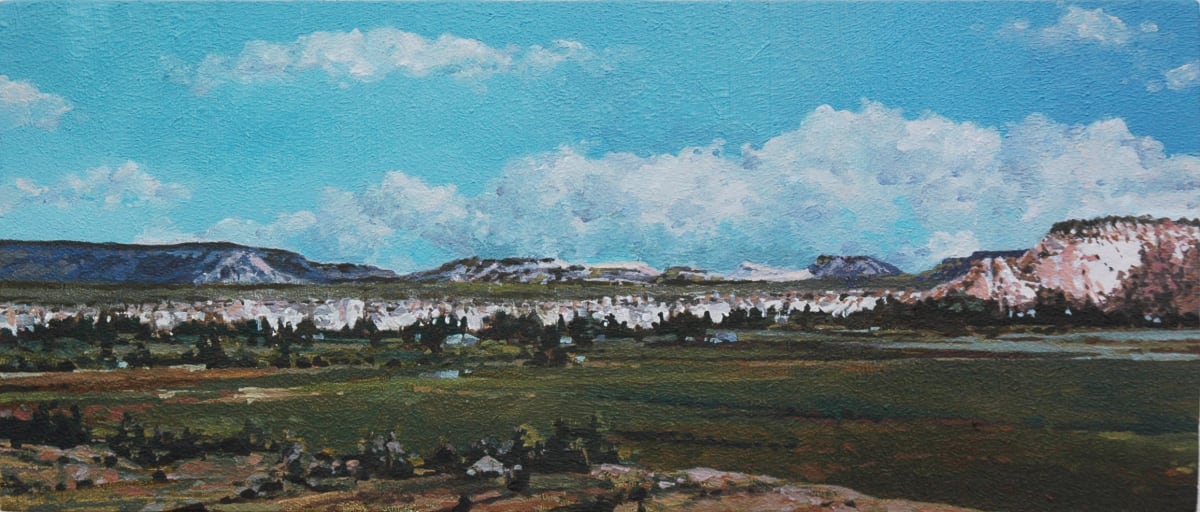 Boulder II  Image: A view of Boulder Utah, painted on site.