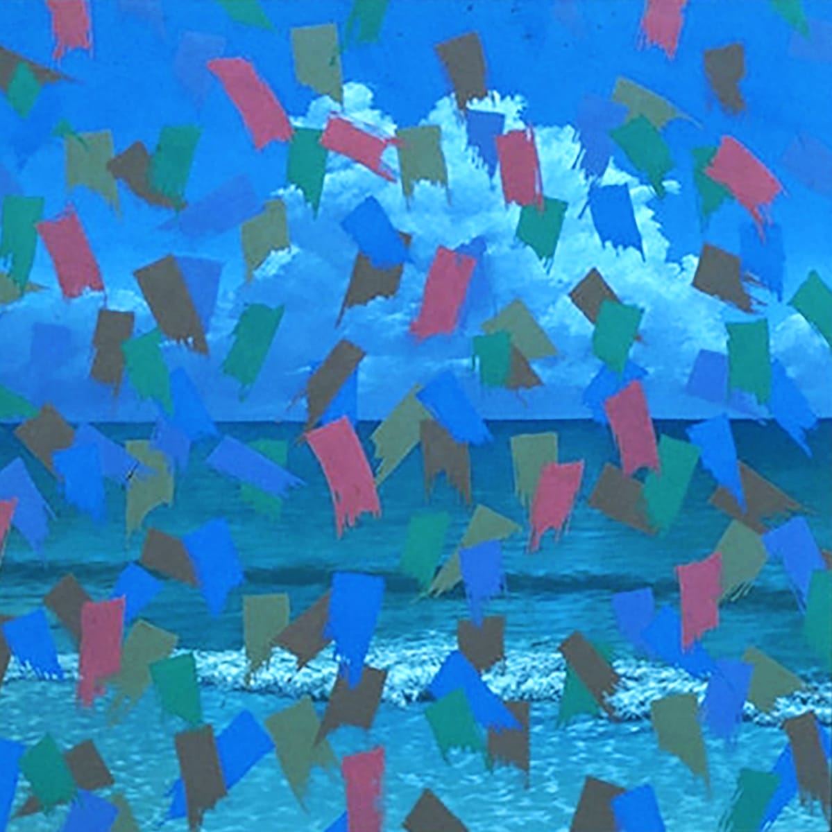 BrushStrokes w Sea by Bruce Marsh 