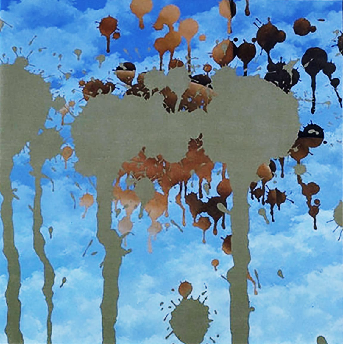 Canvas Splatter Woman 