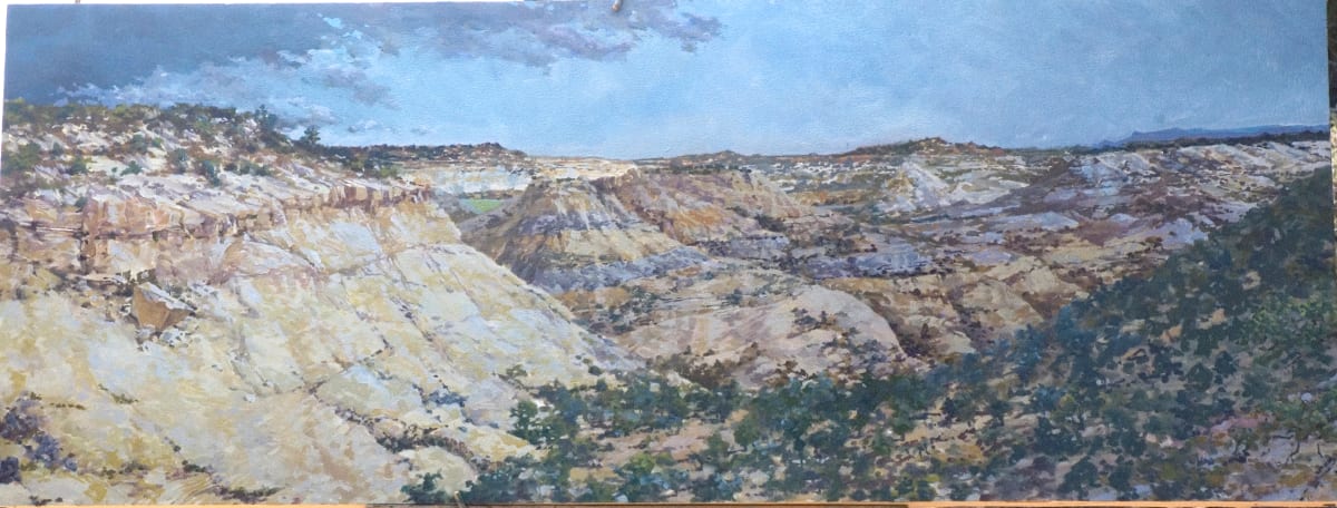 Deer Creek  Image: Plein Aire painted in SE Utah. I went out there for 4 years to paint.
