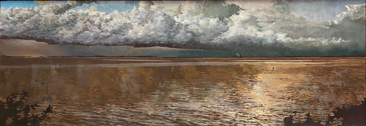 Bay with Clouds by Bruce Marsh 