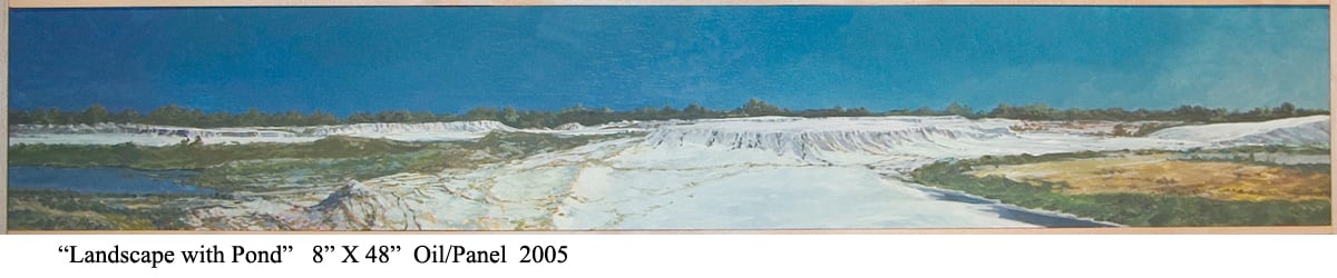 LANDSCAPE w/POND by Bruce Marsh 