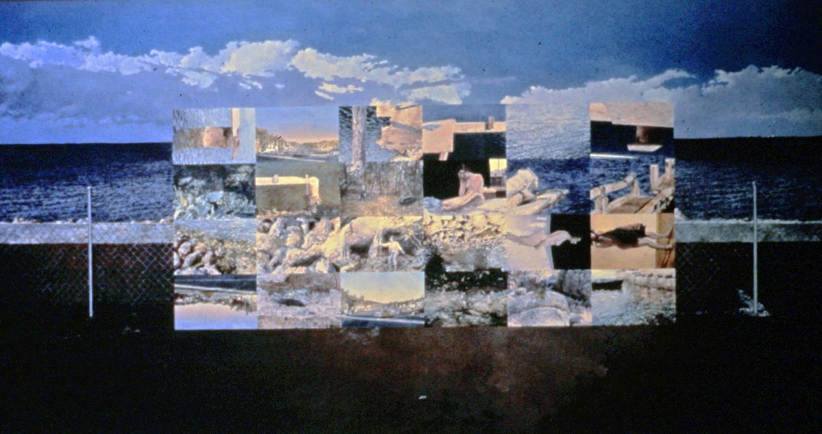RoadBaySnapshots  Image: A block of old snapshots over Tampa Bay. I did a number with this motif.
