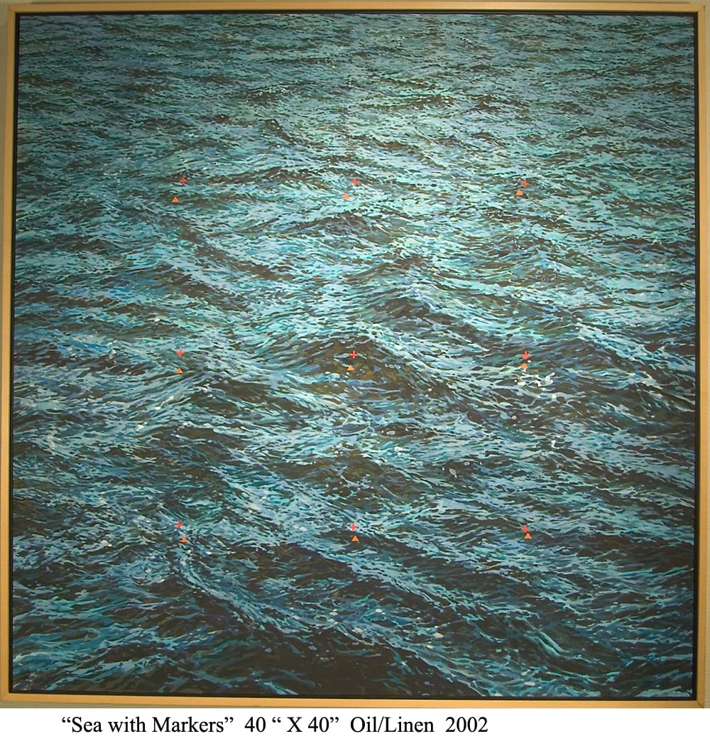 SEA w/MARKERS by Bruce Marsh 