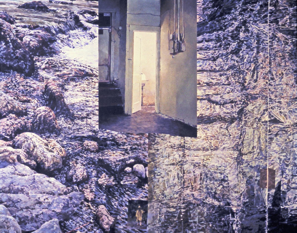 StreamStudioTinfoil by Bruce Marsh  Image: Franklin Street studio, it had tinfoil over the windows. I lived there 1972-1975.