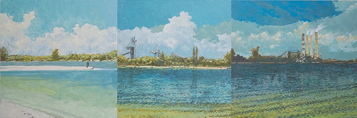 TECO Panoramic  Image: Three views.